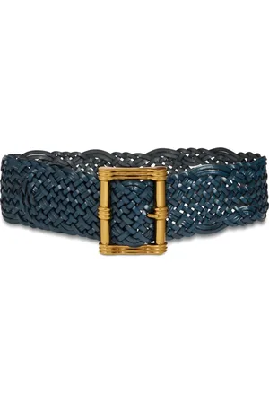 Etro Ceinture en cuir à design tressé
