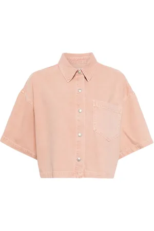 AGOLDE Chemise en jean Rona à manches amples