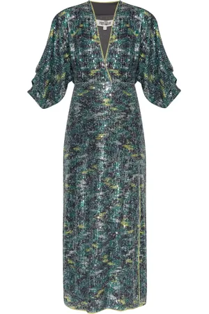 Diane von Furstenberg Robe mi-longue Jessel à sequins