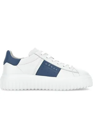 Hogan Baskets H-Stripes en daim