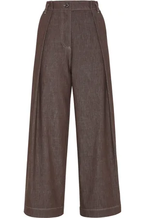Brunello Cucinelli Pantalon à plis