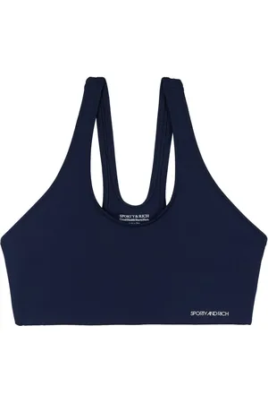 Sporty & Rich Brassière de sport à logo imprimé