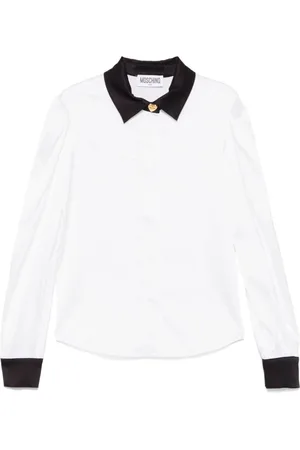 Moschino Chemise à bords contrastants