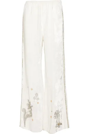 FORTE FORTE Pantalon en velours à coupe ample