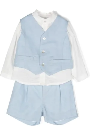 Mimilù Ensemble chemise-veston-pantalon en lin