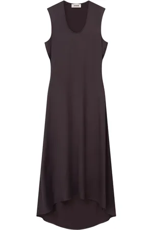 AERON Robe froncée à encolure ronde