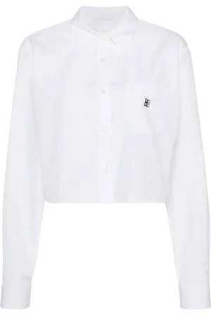 Givenchy Chemise à plaque logo