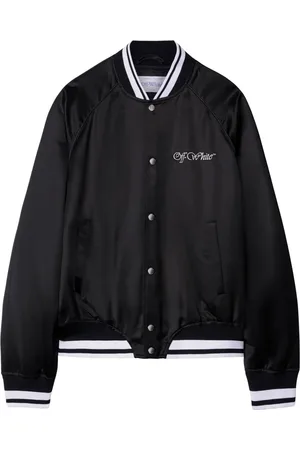 OFF-WHITE Veste bomber College en satin