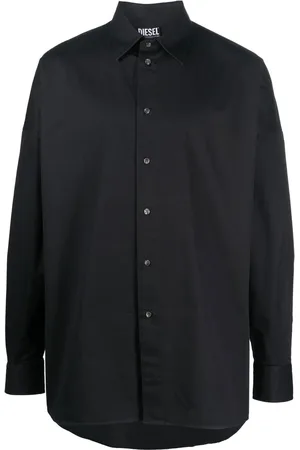 Diesel Chemise à logo brodé