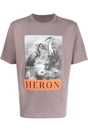 Heron Preston T-shirt en coton à imprimé Heron