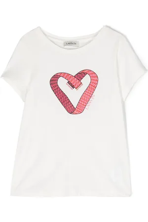 Lanvin T-shirt en coton à imprimé graphique