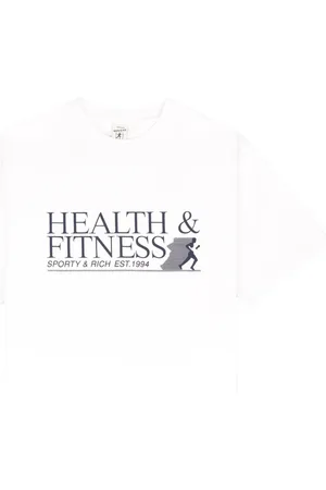Sporty & Rich T-shirt Health & Fitness en coton