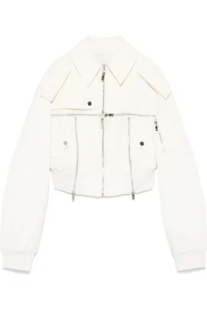 Rokh Veste bomber à détails de zips