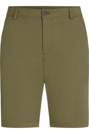 Karl Lagerfeld Short chino à logo brodé