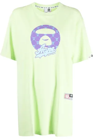 A Bathing Ape T-shirt en jersey à imprimé graphique