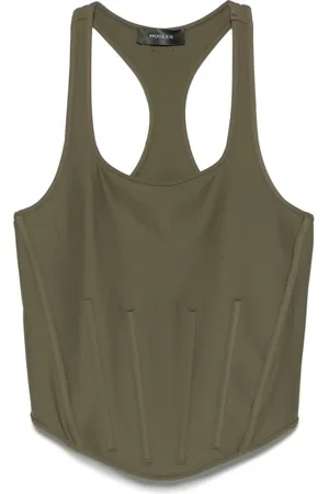 MUGLER Débardeur à design de corset