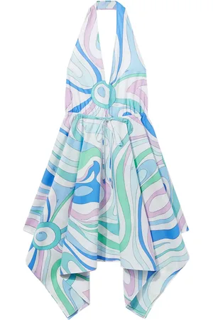 Puccini Robe courte à imprimé Marmo
