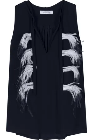 Dorothee Schumacher Blouse ornée de plumes