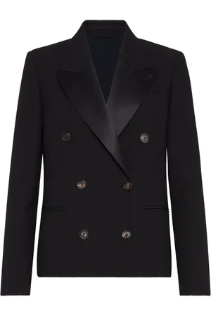 Brunello Cucinelli Veste à ornements métalliques