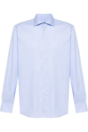 corneliani Chemise à mini carreaux