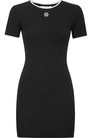 Philipp Plein Robe en coton stretch