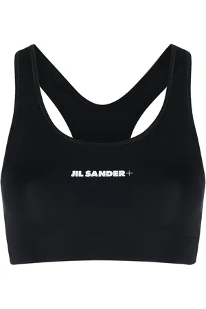 Jil Sander Brassière de sport à logo imprimé