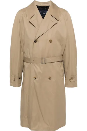 Comme des Garçons Trench à boutonnière croisée
