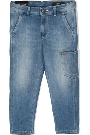 Dondup Jean à effet délavé