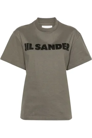Jil Sander T-shirt en coton à logo imprimé