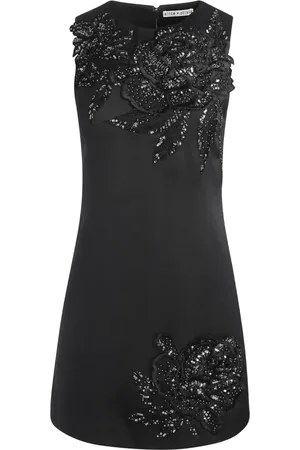 ALICE+OLIVIA Robe Clyde à coupe courte