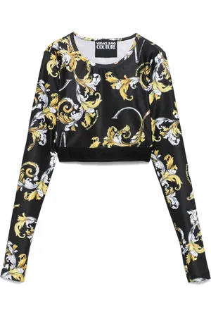 VERSACE Haut à imprimé baroque