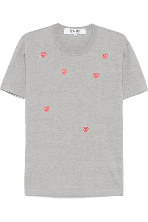 Comme des Garçons T-shirt en coton à logo imprimé