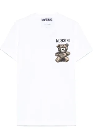 Moschino T-shirt à imprimé Leo Teddy