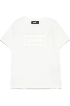 VERSACE T-shirt 90 à imprimé damier