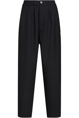 Marni Pantalon en laine à design plissé