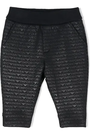 Emporio Armani Pantalon à logo imprimé