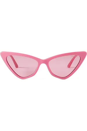 Jimmy Choo Lunettes de soleil à monture papillon