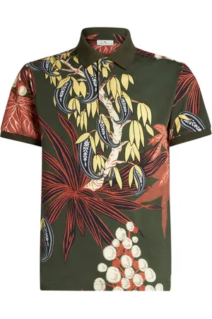 Etro Polo à imprimé végétal