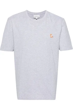 Maison Kitsuné T-shirt en coton à patch Chillax Fox