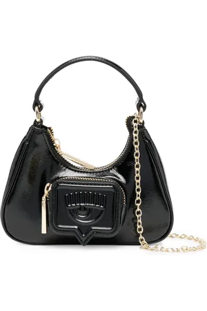 Chiara Ferragni Mini sac Vicky à fini verni