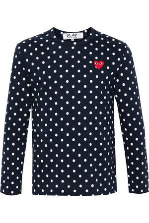 Comme des Garçons T-shirt en coton à pois
