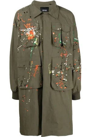 MOSTLY HEARD RARELY SEEN Manteau à broderies