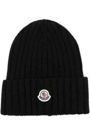 Moncler Bonnet à patch logo