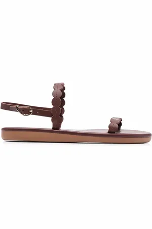 Ancient Greek Sandals Sandales Aroula en cuir