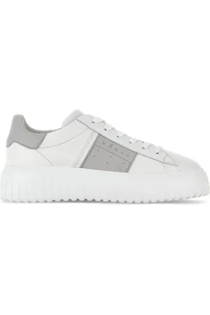 Hogan Baskets H-Stripes en cuir