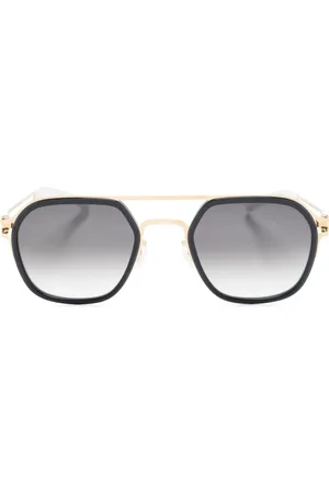 MYKITA Lunettes de soleil géométriques Leeland