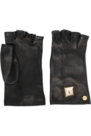 Philipp Plein Gants à détails de clous