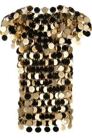 Paco rabanne T-shirt en maille métallique