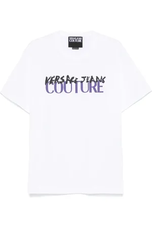 VERSACE T-shirt à logo imprimé