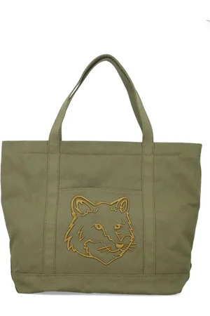 Maison Kitsuné Grand sac cabas Fox Head